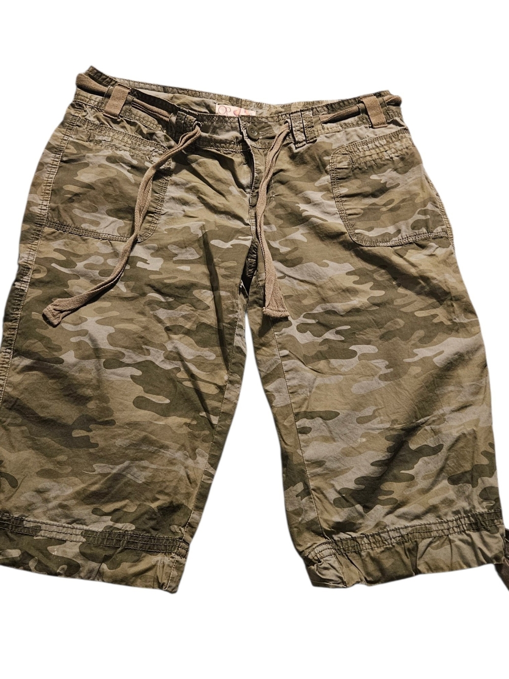 OP Men's Olive Camo Cargo Shorts